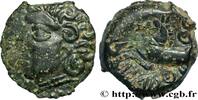 FRANCE Bronze IIAROS aux trois annelets pointés GALLIA - BITURIGES CUBI (Area of Bourges) Bourges (18) c. 60-50 AC. (16mm, 3,44g, 5h) -