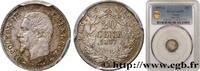 FRANCE 20 centimes Napoléon III, tête nue SECOND EMPIRE Paris 1857 (15,16mm, 1g, 6h) -