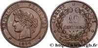 FRANCE 10 centimes Cérès III REPUBLIC Paris 1884 (30mm, 10,05g, 6h) -