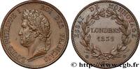 FRANCE Essai module de 1 décime LOUIS-PHILIPPE I Paris 1839 (31mm, 16,18g, 6h) -