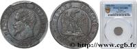 FRANCE Un centime Napoléon III, tête nue SECOND EMPIRE Marseille 1853 (15mm, 1g, 6h) -