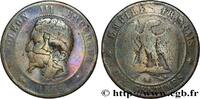 FRANCE Dix centimes Napoléon III, tête nue, regravure éro SECOND EMPIRE Strasbourg 1856 (30mm, 9,23g, 6h) -