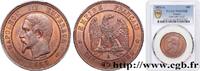 FRANCE Dix centimes Napoléon III, tête nue SECOND EMPIRE Paris 1853 (30,23mm, 10g, 6h) -