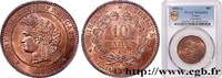 FRANCE 10 centimes Cérès III REPUBLIC Paris 1885 (30mm, 10,01g, 6h) -