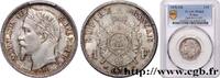FRANCE 1 franc Napoléon III, tête laurée SECOND EMPIRE Strasbourg 1870 (23mm, 5,00g, 6h) -