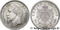 FRANCE 1 franc Napoléon III, tête laurée SECOND EMPIRE Strasbourg 1870 (23mm, 5,01g, 6h) -