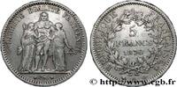 FRANCE 5 francs Hercule III REPUBLIC Paris 1870 (37mm, 24,81g, 6h) -