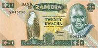ZAMBIA 20 Kwacha ZAMBIA 20 Kwacha 1980 UNC -