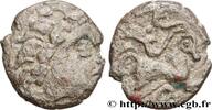 FRANCE Drachme au bouquetin aux longues cornes GALLIA - ALLOBROGES (Dauphiné area) Ier siècle avant J.-C. (14mm, 2,14g, 6h) -