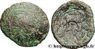 FRANCE Bronze au cheval retournant la tête AMBIANI (Area of Amiens) Amiens (80) c. 60-40 AC. (18,5mm, 2,79g, h) -