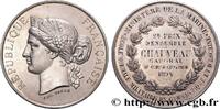 FRANCE Médaille, 2e prix d’ensemble, École Normale Milita ÉTUDES SUPÉRIEURES : ÉCOLES, INSTITUTS 1894 (50mm, 67,02g, 12h) -