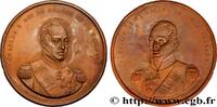 FRANCE Médaille, Charles X, tirage uniface du portrait CHARLES X (1824) (54,5mm, 2,93g, 12h) -