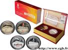 FRANCE Coffret de médailles, Jeux Olympiques, Dreams come JEUX OLYMPIQUES Chine, Beijing 2008 (40mm, 51,1g, 12h) -