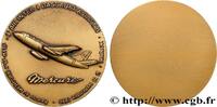 FRANCE Médaille, Remise du Mercure n°9F-BTTF AÉRONAUTIQUE - AVIATION : AVIATEURS & AVIONS 2010 (64,5mm, 154,02g, 12h) -