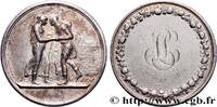 FRANCE Médaille de mariage, Jacob et Rachel, Stéphanie Na AMOUR ET MARIAGE 1819 (36,5mm, 23,50g, 12h) -