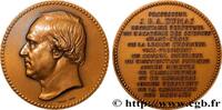 FRANCE Médaille, Jean-Baptiste Dumas SCIENCES & SCIENTIFIQUES 1873 (60,5mm, 108,92g, 12h) -