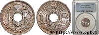 FRANCE 10 centimes Lindauer III REPUBLIC 1917 (21mm, 4g, 6h) -