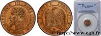 FRANCE Un centime Napoléon III, tête nue SECOND EMPIRE Marseille 1854 (15mm, 1g, 6h) -