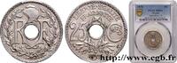 FRANCE 25 centimes Lindauer III REPUBLIC 1936 (24mm, 5g, 6h) -