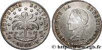 BOLIVIA 8 Soles Simon Bolivar BOLIVIA Potosi 1861 (36,5mm, 19,81g, 6h) -