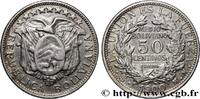 BOLIVIA 50 Centavos (1/2 Boliviano) BOLIVIA Potosi 1900 (30mm, 11,45g, 6h) -