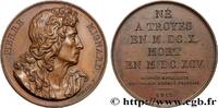 FRANCE Médaille, Pierre Mignard GALERIE MÉTALLIQUE DES GRANDS HOMMES FRANÇAIS 1817 (40,5mm, 35,80g, 12h) -