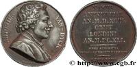 FRANCE Médaille, Antonius van Dyck SÉRIE NUMISMATIQUE DES HOMMES ILLUSTRES 1823 (40,5mm, 39,27g, 12h) -