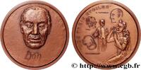 FRANCE Médaille, Don et les Trois Étoiles, n°2 LITTÉRATURE : ÉCRIVAINS/ÉCRIVAINES - POÈTES Monnaie de Paris 1982 (75,5mm, 195,05g, 12h) -