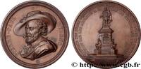 FRANCE Médaille, Souvenir des fêtes bisséculaires célébré ARTISTES : MUSICIENS, PEINTRES, SCULPTEURS Belgique, Anvers 1840 (72,5mm, 201,09g, 12h) -