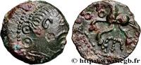 FRANCE Bronze VIIRICIVS, classe III GALLIA BELGICA PAGUS CATUSLUGI - Sanctuary of BOIS L'ABBÉ (Seine-Maritime) c. 50-40 AC. (15mm, 2,48g, 7h) -
