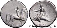 Hellenistic 1 (323 BC to 188 BC) Nomos, statère ou didrachme CALABRIA - TARAS Tarente c. 310 AC. (23mm, 7,92g, 5h) -