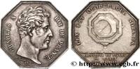 FRANCE Notaires de Meaux (Charles X) NOTAIRES DU XIXe SIECLE 1827 (30mm, 11,68g, h) -