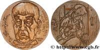 FRANCE Médaille, Léonard Tsuguharu Foujita ARTISTES : MUSICIENS, PEINTRES, SCULPTEURS Monnaie de Paris 1985 (71,5mm, 145,98g, 12h) -