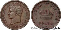 ITALY - KINGDOM OF ITALY - NAPOLEON I 1 Soldo ITALY - KINGDOM OF ITALY - NAPOLEON I Milan 1812 (27mm, 10,21g, 6h) -