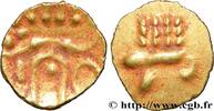 INDIA - INDIAN WORLD Fanam or INDIA - INDIAN WORLD 1820-1830 (8mm, 0,38g, h) -