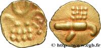 INDIA - INDIAN WORLD Fanam or INDIA - INDIAN WORLD 1820-1830 (8mm, 0,38g, h) -