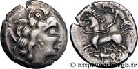 FRANCE Statère d'argent au décor sur la joue - classe I v REDONES (Area of Rennes) Vannes (56) c. 60-50 AC. (19mm, 6,63g, 3h) -