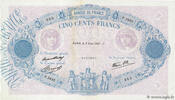 FRANCE 500 Francs BLEU ET ROSE modifié FRANCE 500 Francs BLEU ET ROSE modifié 1937 AU- -