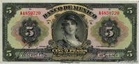 MEXICO 5 Pesos MEXICO 5 Pesos 1934 VF+ -