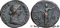 THE ANTONINES (96 AD to 192 AD) Sesterce FAUSTINA MINOR Rome c. 161-164 (30,5mm, 25,50g, 6h) -