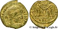 THE CHRISTIAN EMPIRE (337 AD to 363 AD) Demi-maiorina, (PB, Æ 3) MAGNENTIUS Lyon 351 (18,5mm, 2,31g, 6h) -