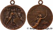 FRANCE Médaille, Souvenir de la rencontre des galeries, P ITALIE - VICTOR EMMANUEL III 1905 (44,5mm, 26,41g, 12h) -
