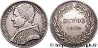 VATICAN AND PAPAL STATES Scudo Grégoire XVI an XVI VATICAN AND PAPAL STATES Rome 1846 (37mm, 26,86g, 6h) -
