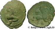 FRANCE Bronze au personnage agenouillé GALLIA BELGICA - BELLOVACI (Area of Beauvais) Beauvais (60) c. Ier siècle avant J.-C. (18mm, 3,23g, 4h) -