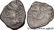 FRANCE Denier à l’hippocampe, tête à gauche GALLIA - ALLOBROGES (Dauphiné area) Ier siècle avant J.-C. (16mm, 2,23g, 6h) -