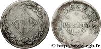 SPAIN - BARCELONA 1 Peseta SPAIN - BARCELONA Barcelone 1811 (26mm, 4,90g, 12h) -
