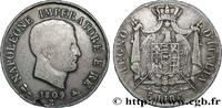 ITALY - KINGDOM OF ITALY - NAPOLEON I 5 lire, 1er type, tranche en relief ITALY - KINGDOM OF ITALY - NAPOLEON I Bologne 1809 (37,01mm, 24,61g, 6h) -
