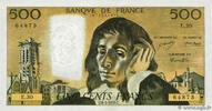FRANCE 500 Francs PASCAL FRANCE 500 Francs PASCAL 1972 AU- -