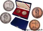 FRANCE Coffret de 2 médailles, Louise Hippolyte, Princess NUMISMATIQUE 1997 (54,5mm, 403,19g, 12h) -