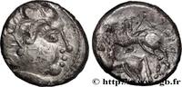 FRANCE Drachme aux deux chevaux, série C PICTONES / BITURIGES - MID-WESTERN, Unspecified Ier siècle avant J.-C. (15mm, 2,84g, 4h) -